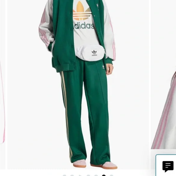 NWT Adidas VRCT Jacket Green Three stripe S - Picture 10 of 12